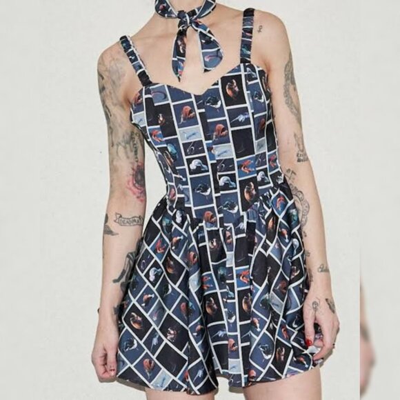 Fashion Brand Company Dresses & Skirts - FBC Cute Fish Skater Dress